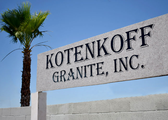 Kotenkoff Granite - Fresno Granite Fabrication & Installation