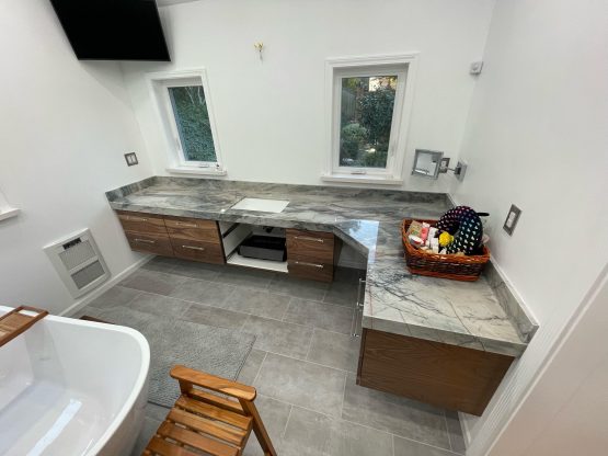 Kotenkoff Granite - Bathroom Remodel, Shower & Vanity