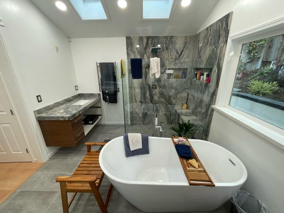 Kotenkoff Granite - Bathroom Remodel, Shower & Vanity